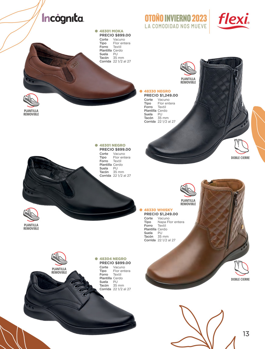 Zapateria best sale flexi catalogo