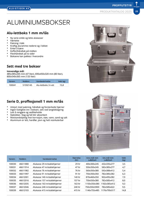 ALu-stigen AS - Katalog_AluStigen_2024_A4_64s_digital_oppslag - Side 26 ...