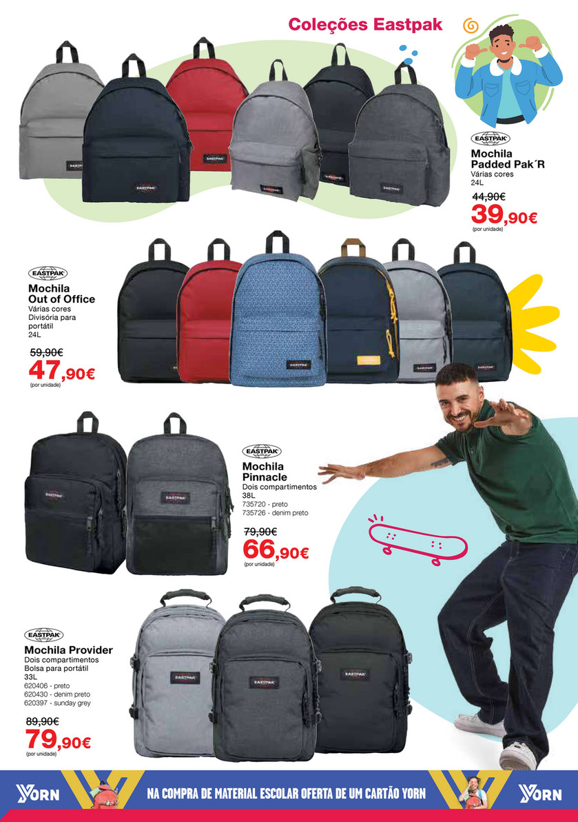 Mochila eastpak staples sale