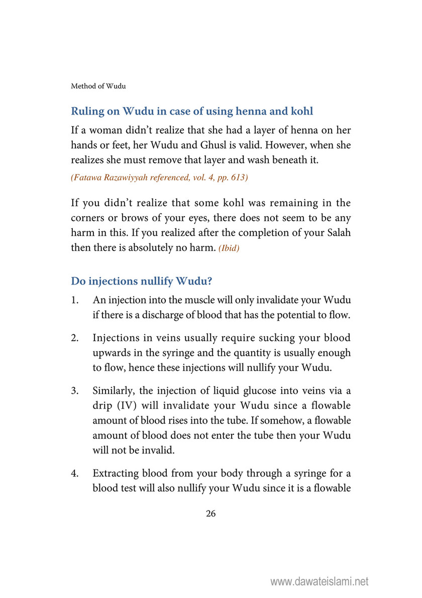 My publications - Method of Wudu (Hanafi) - Page 32-33 - Created with  Publitas.com