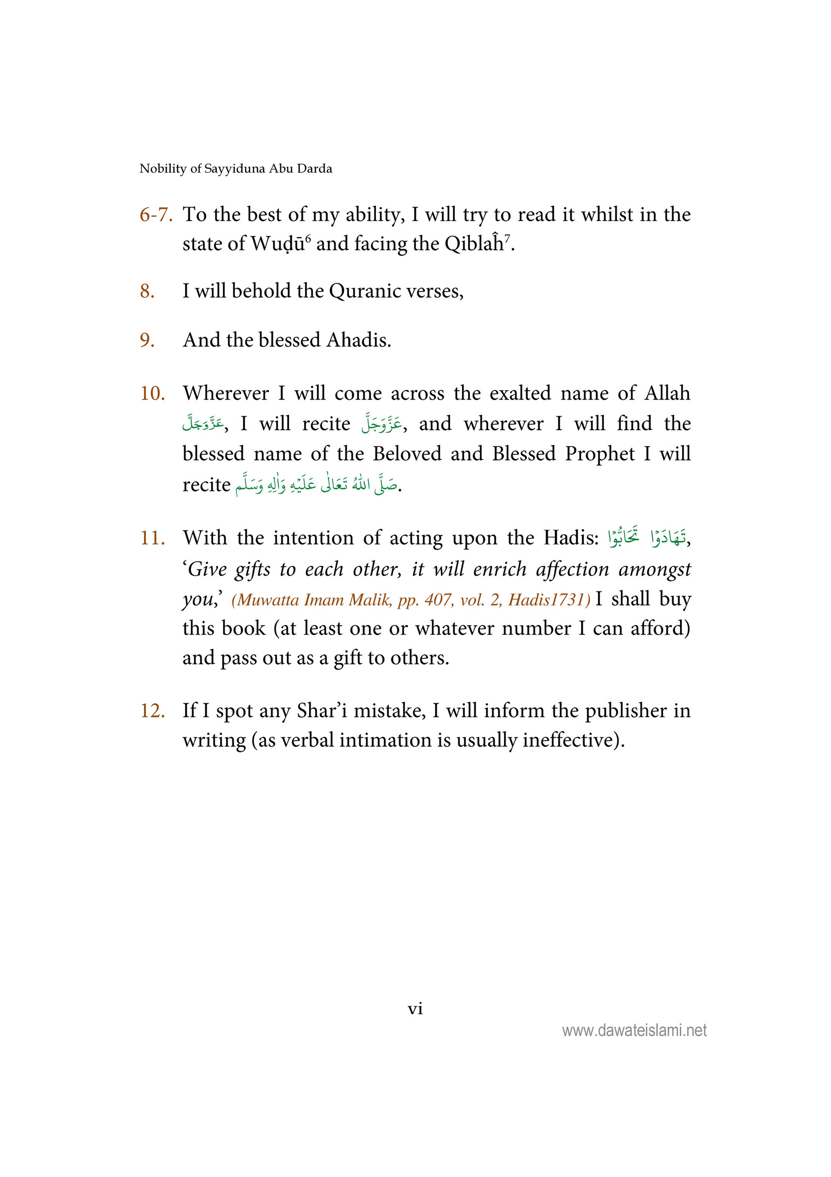 My Publications Nobility Of Sayyiduna Abu Darda Page 6 Created With Publitas Com