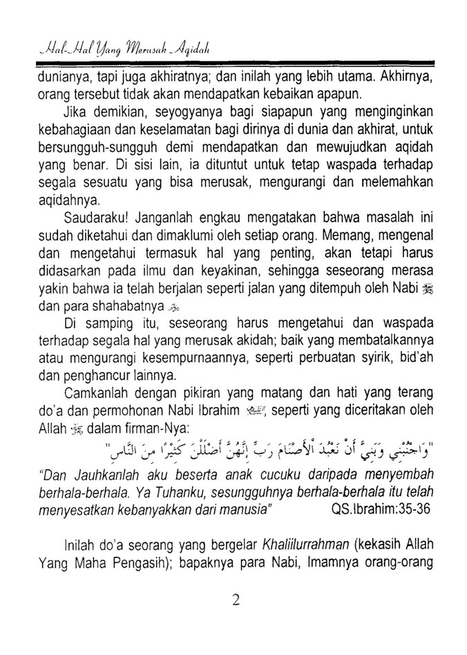 My Publications Islamic Book In Bahasa Indonesia Book 18 Page 4 5 Created With Publitas Com