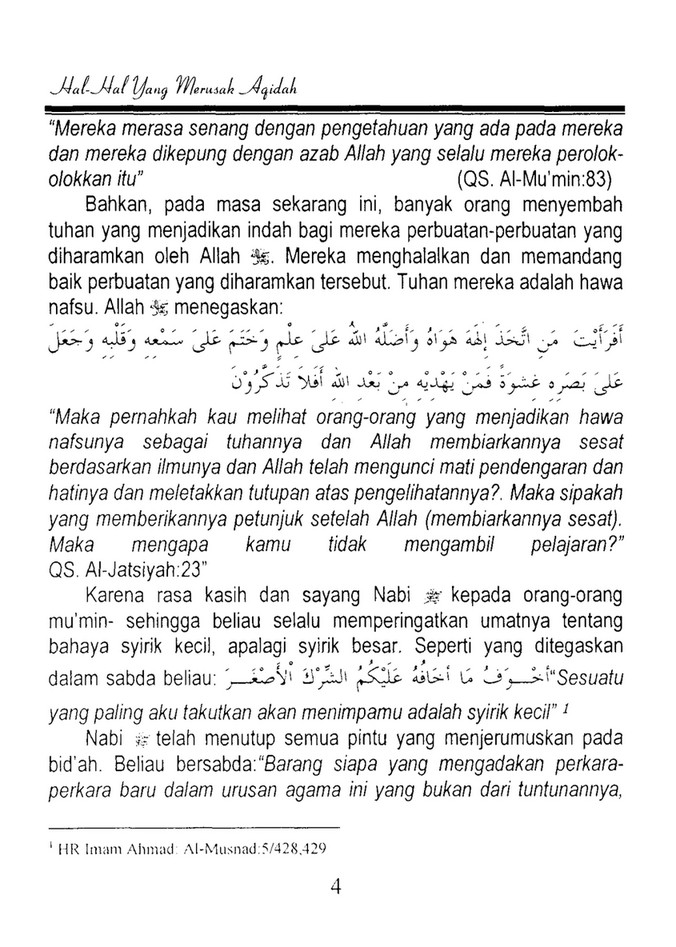 My Publications Islamic Book In Bahasa Indonesia Book 18 Page 4 5 Created With Publitas Com