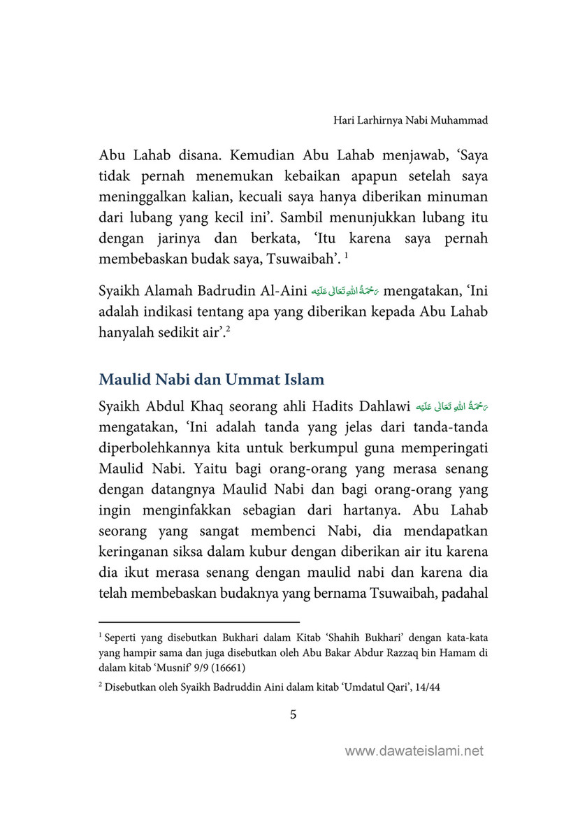 My Publications Kelahiran Maulid Nabi Muhammad Page 18 19 Created With Publitas Com