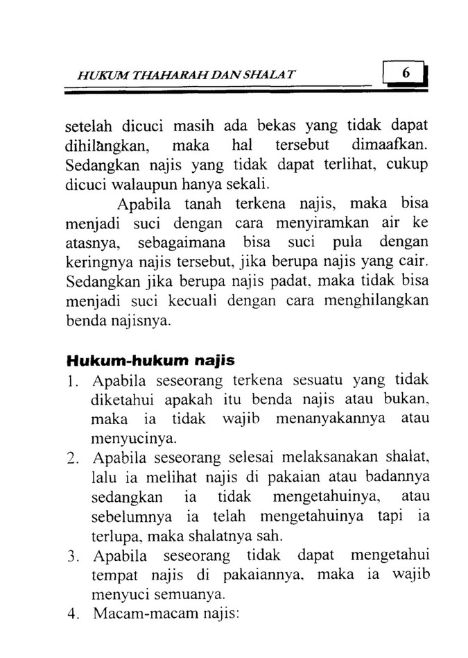 My Publications Law And Prayer Thaharah Zulfa In Indonesian Page 6 7 Created With Publitas Com