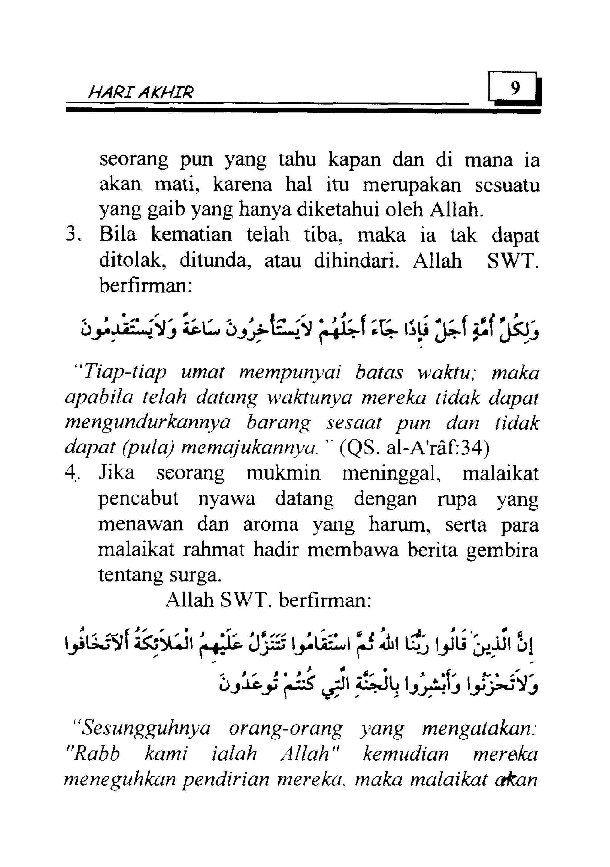Ayat Tentang Kematian Tidak Bisa Ditunda