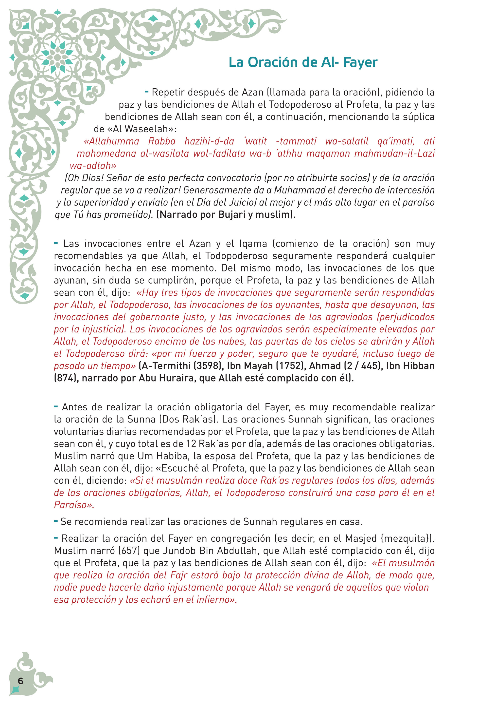 My publications - Your day in Ramadan (Islamic Book in Spanish) - Page 2-3  - Created with Publitas.com