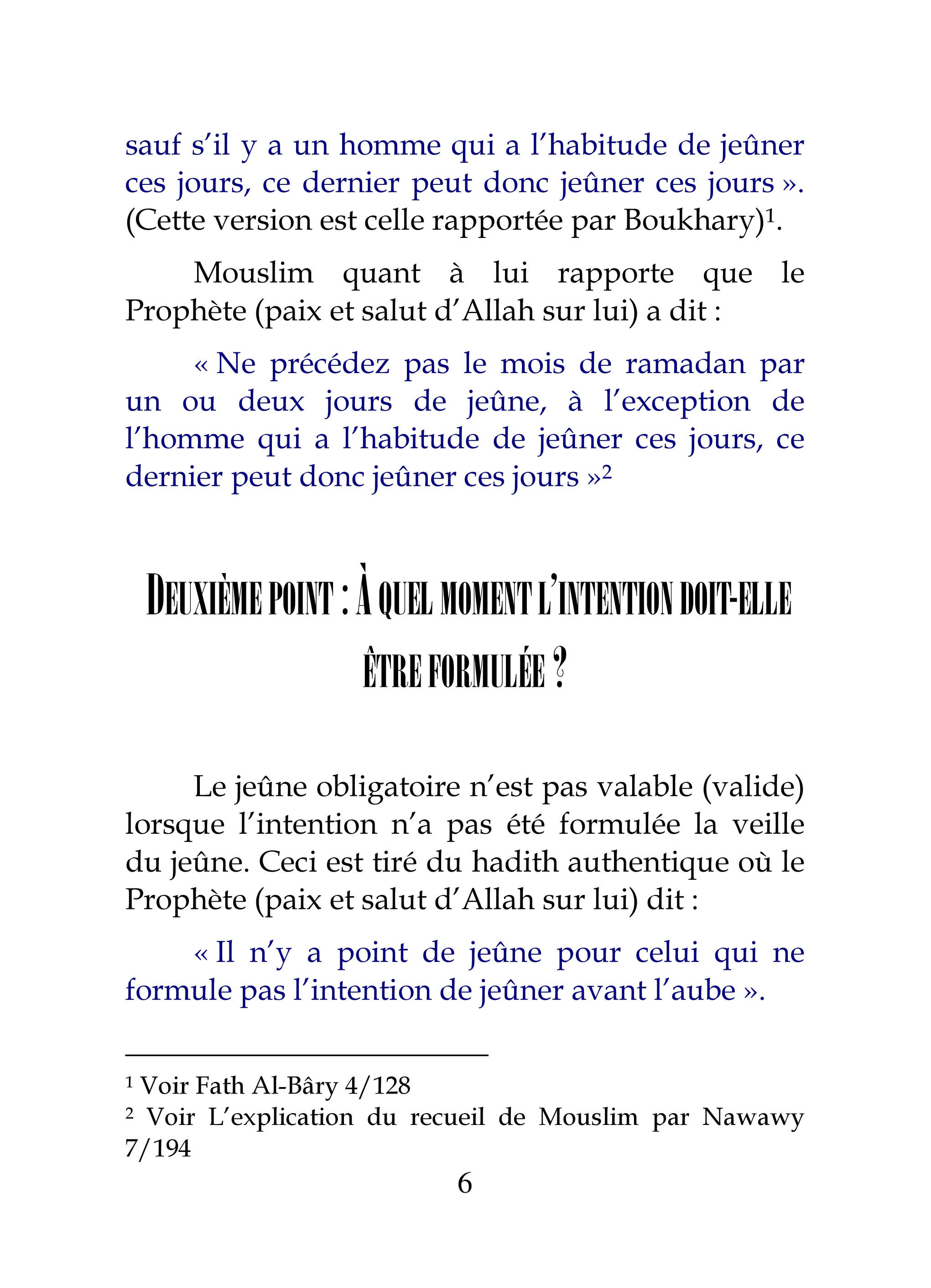 My Publications Among The Rules Of Fasting In French Page 12 13 Created With Publitas Com