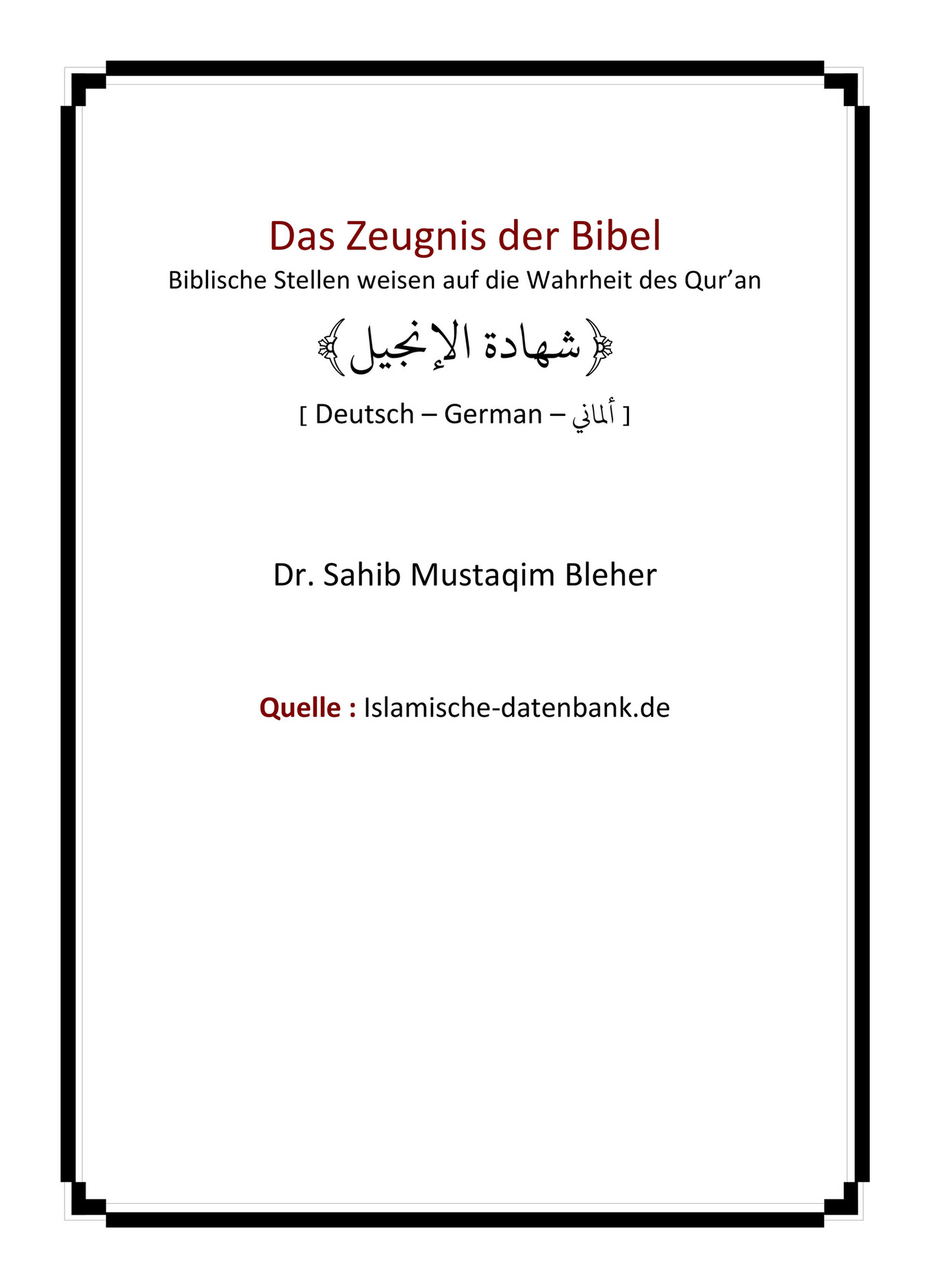 my-publications-the-testimony-of-the-bible-in-german-page-1