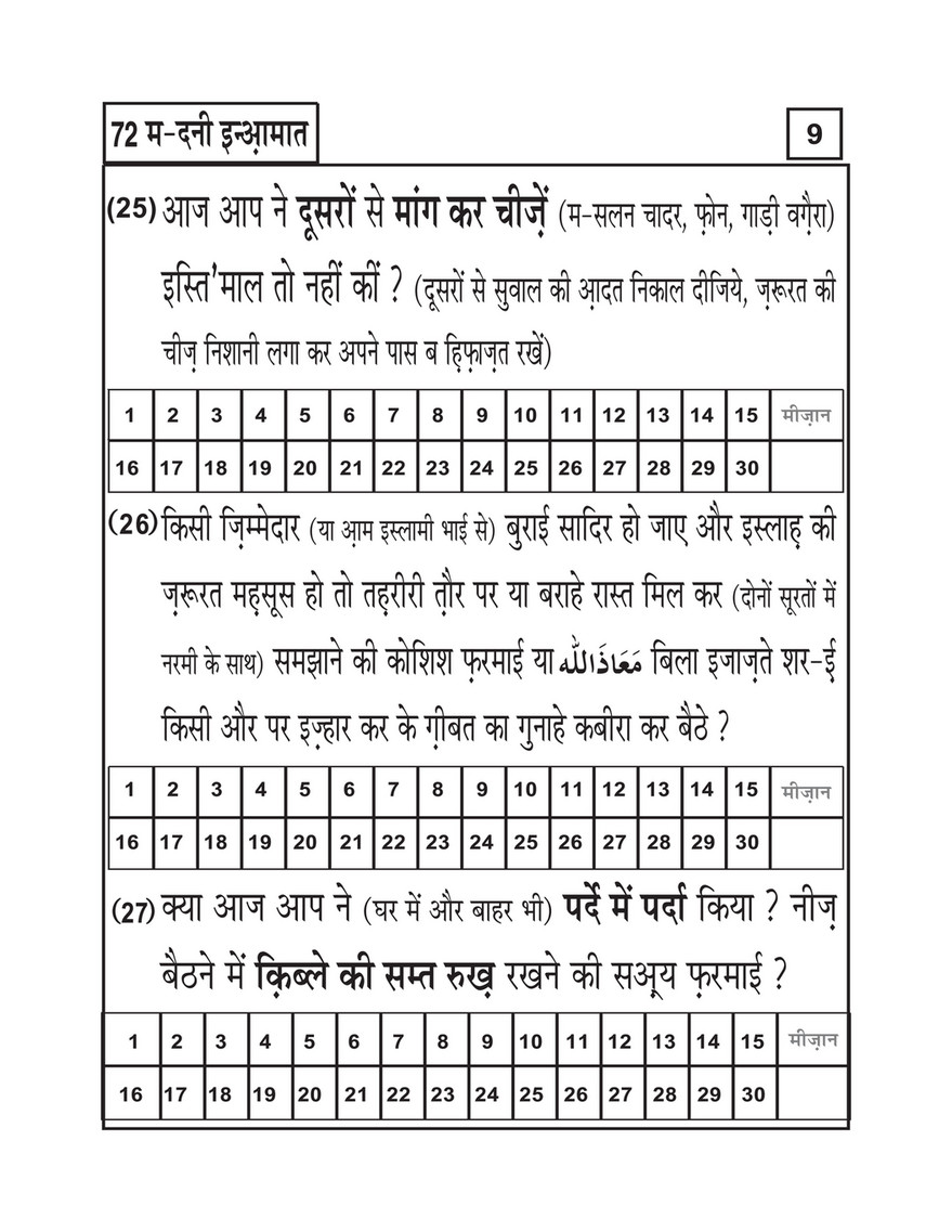 My Publications 72 Madani Inamaat In Hindi Page 10 11 Created With Publitas Com