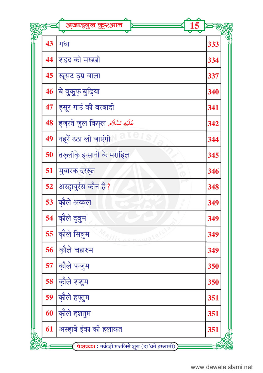 My Publications Ajaib Ul Quran Ma Gharaib Ul Quran In Hindi Page 18 19 Created With Publitas Com