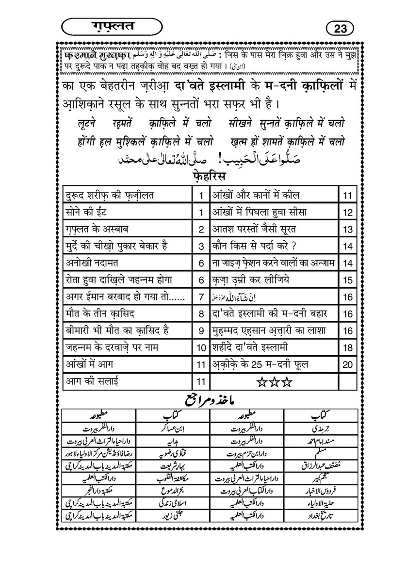 My Publications Ghaflat In Hindi Page 24 25 Created With Publitas Com