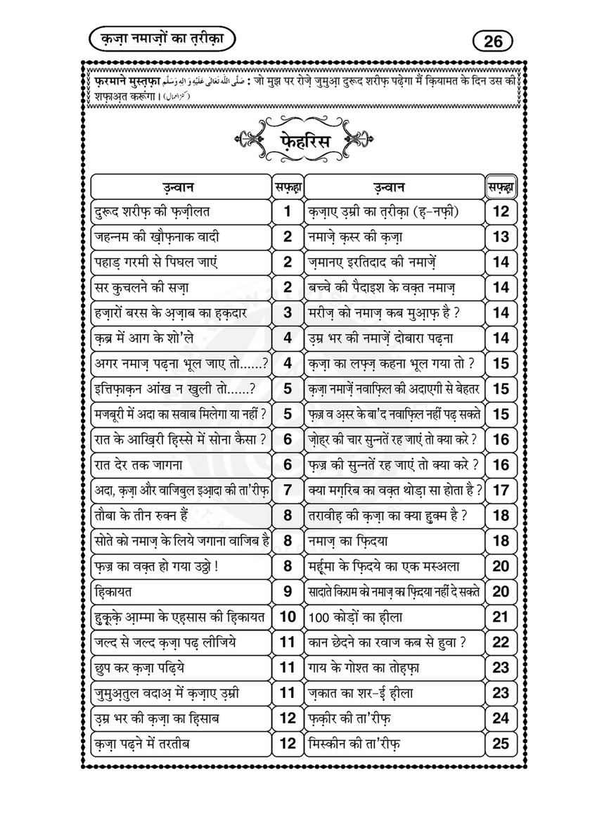 My Publications Qaza Namazon Ka Tariqa In Hindi Page 26 27 Created With Publitas Com