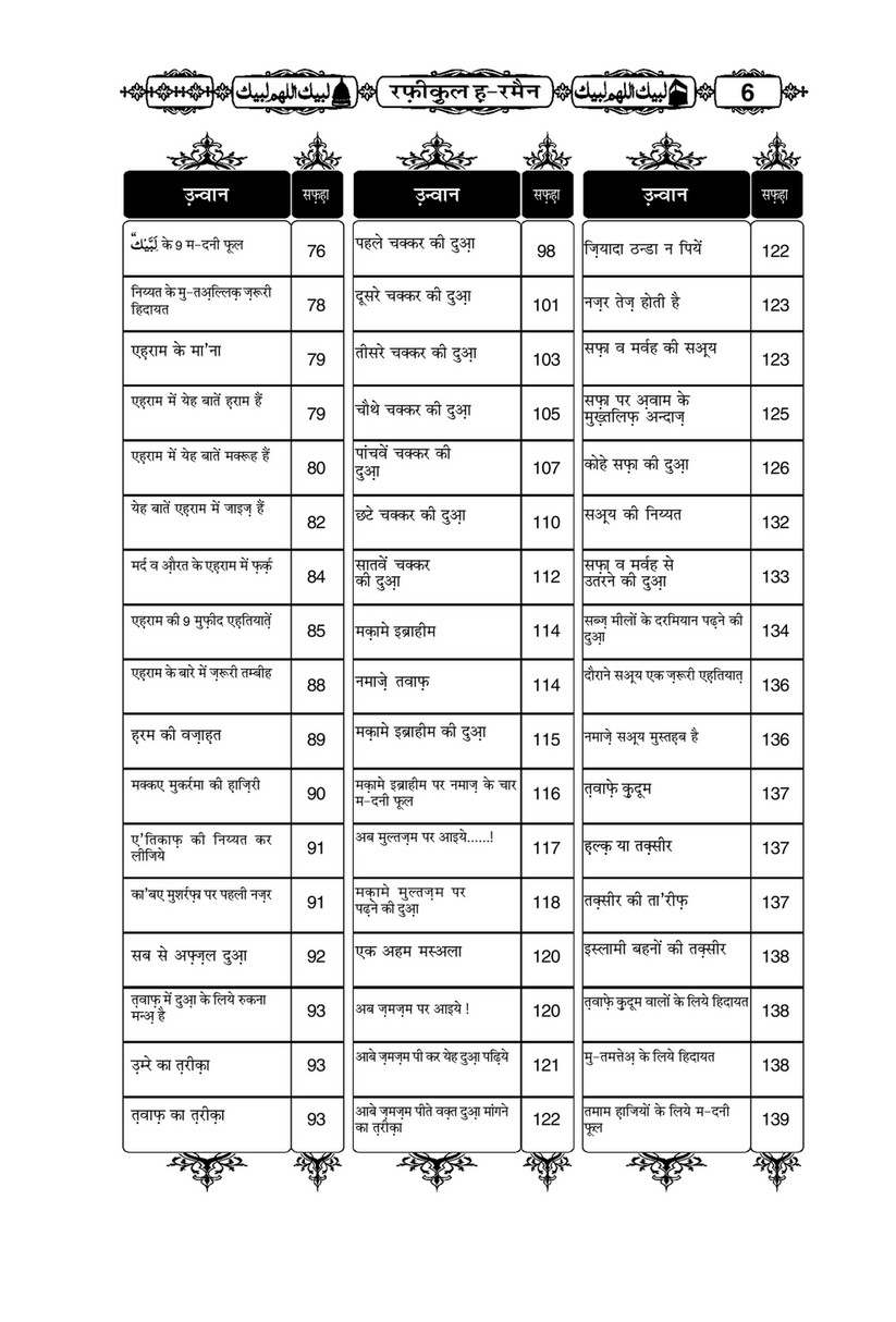 My Publications Rafiq Ul Haramain In Hindi Page 8 9 Created With Publitas Com