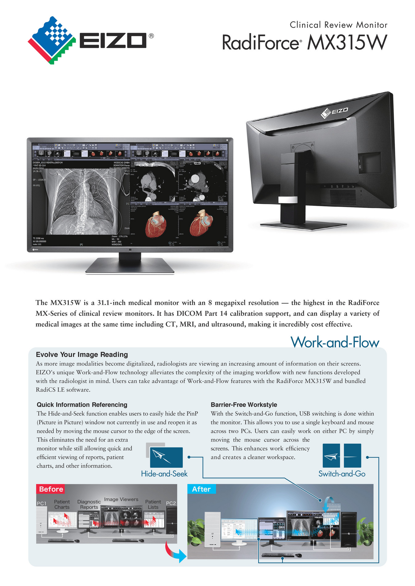 Biomedical Equipment Corp Eizo Radiforce Mx315w Page 2 Created With Publitas Com