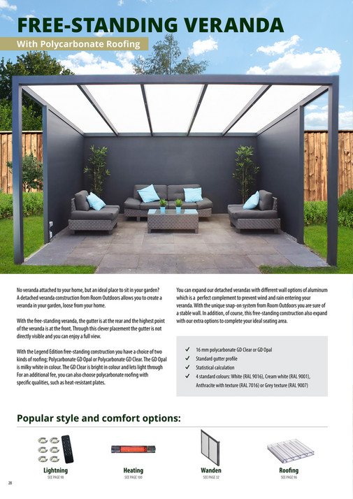 Modular Rear Veranda Datatrace - RoomOutdoors - Page 26-27 - Created with Publitas.com