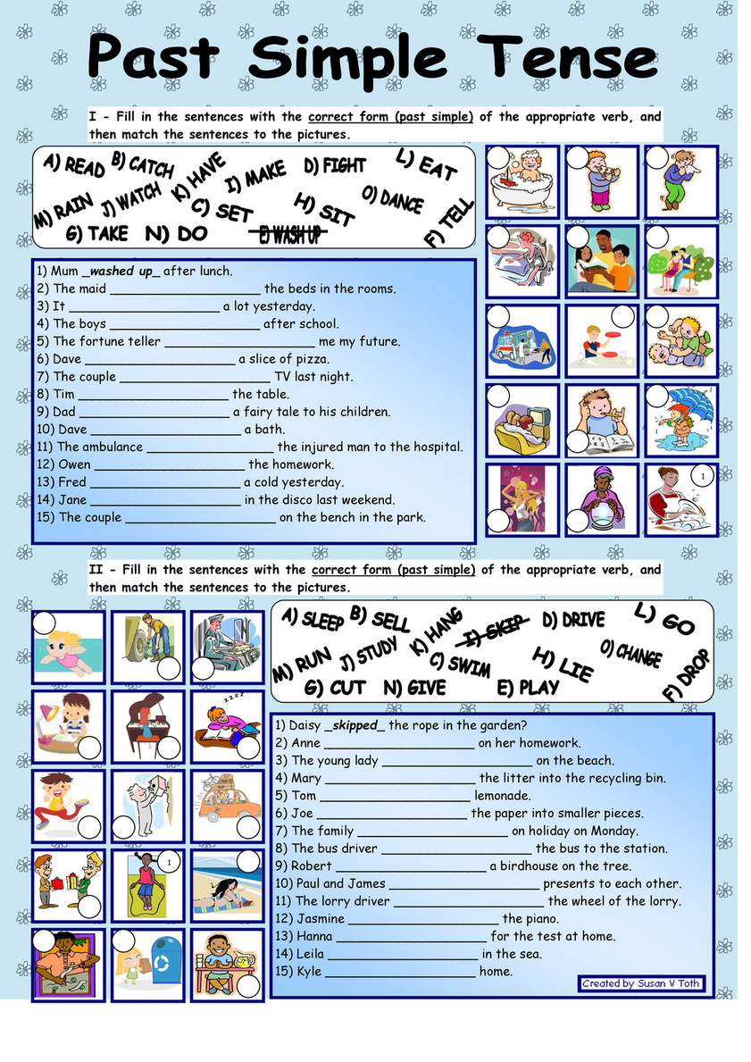 Set Past Simple - The Door Knockers