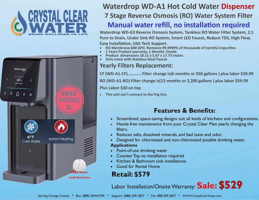 Crystal Clear Water Systems Products Catalog Orange County CA - Crystal ...