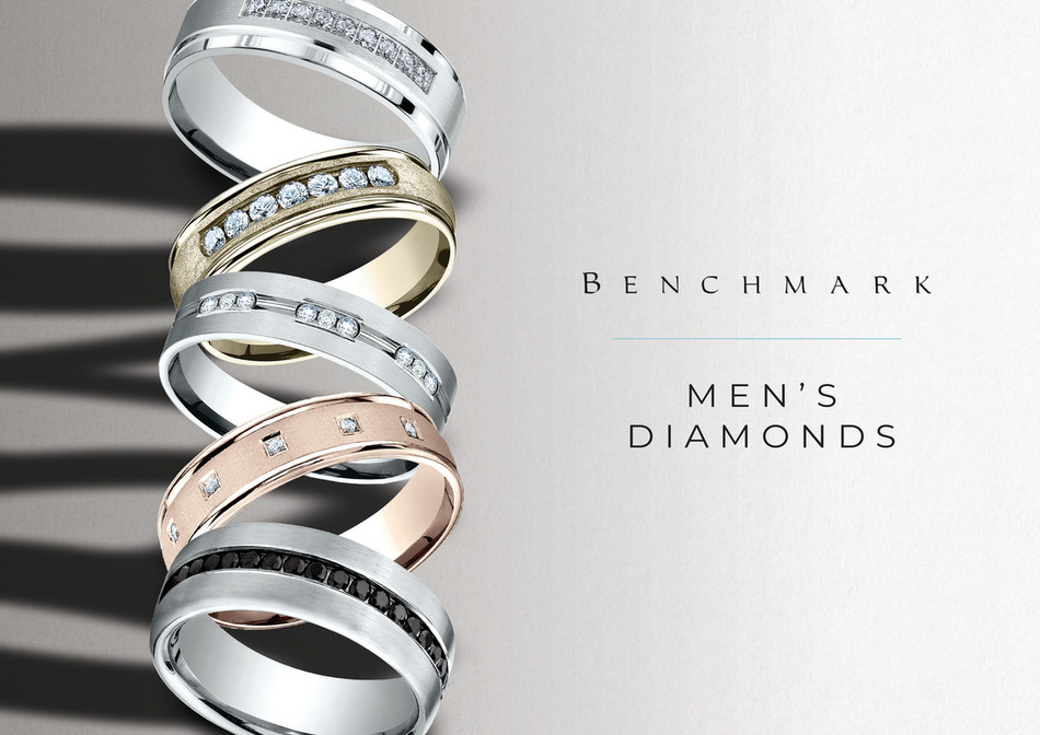 Benchmark Rings Benchmark Wedding Rings - Benchmark-Men's Diamonds - Page 1