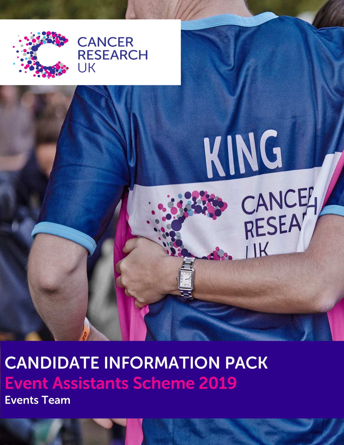Cancer research jobs events assistant