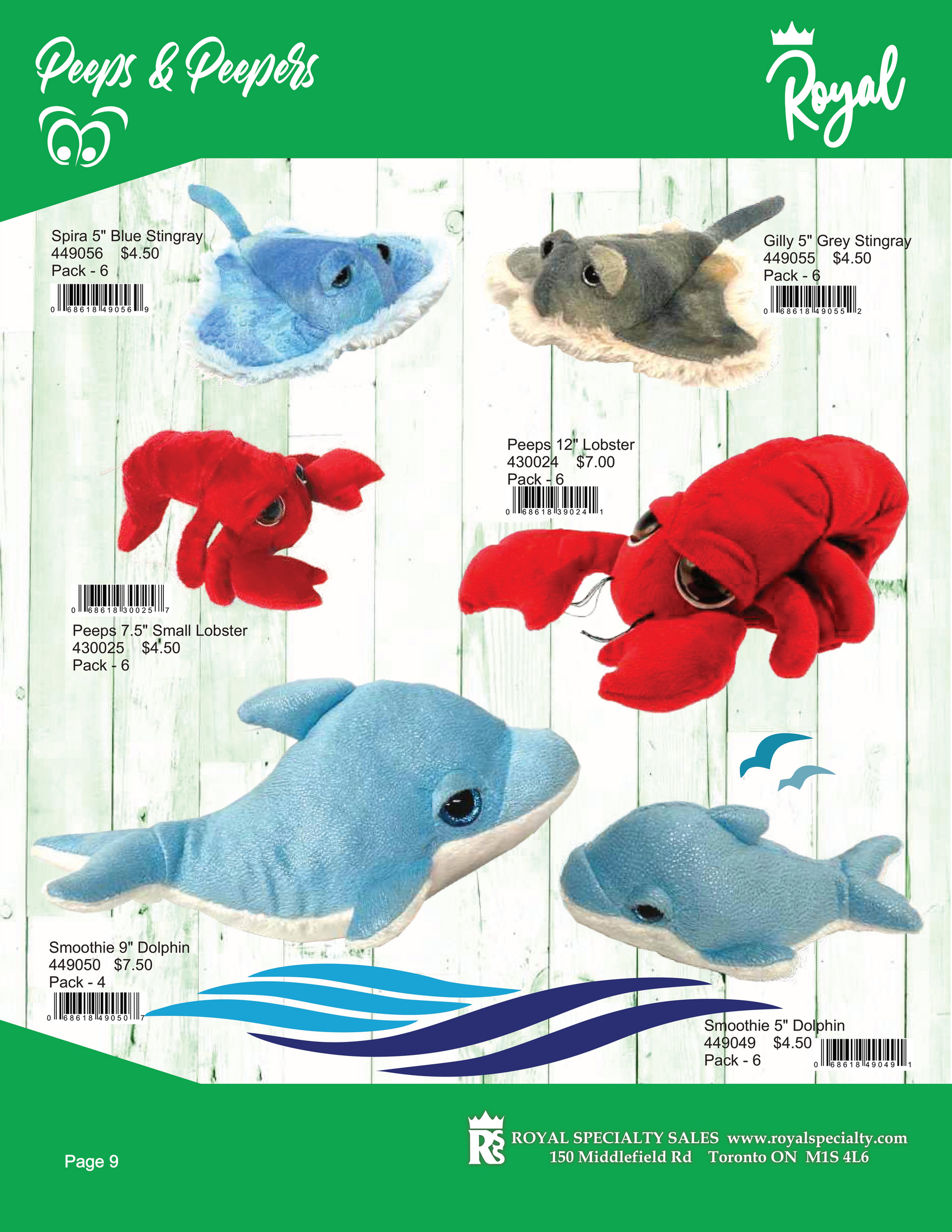 Royal Specialty Sales - plush catalogue - Page 10-11
