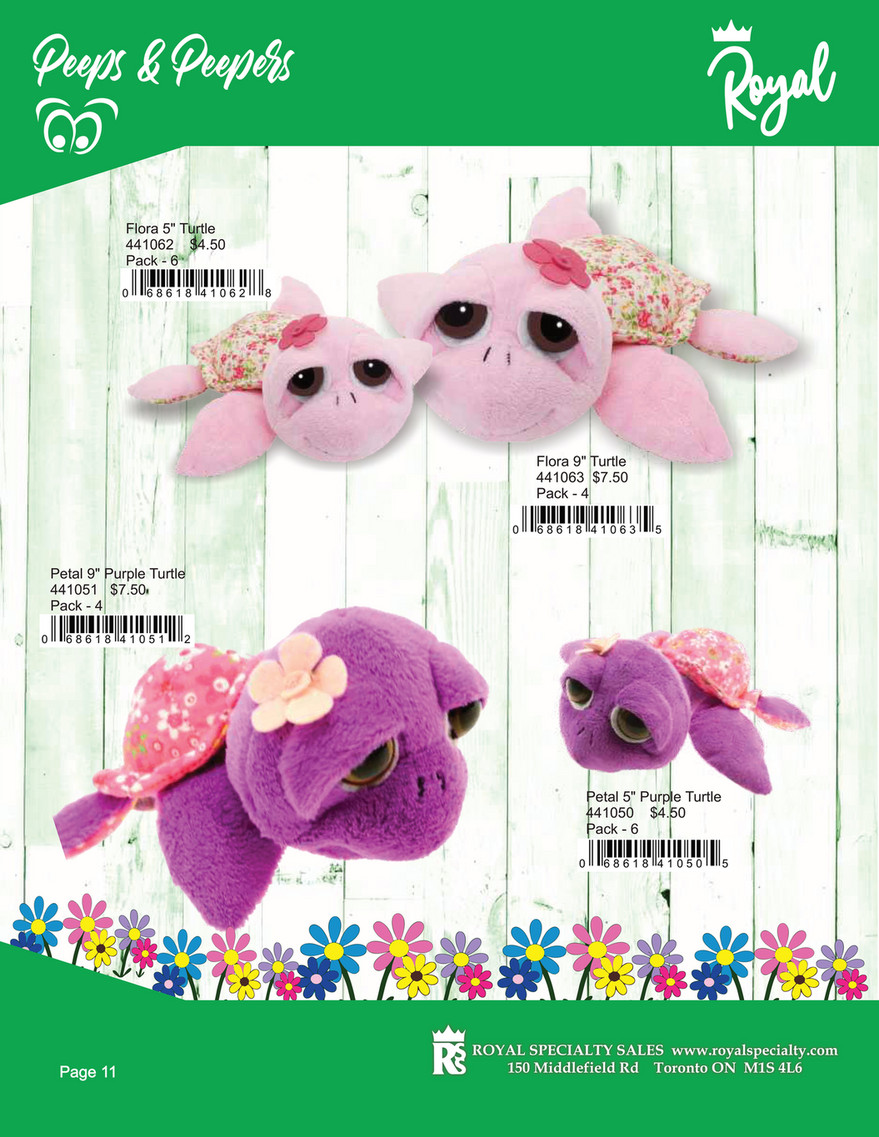 Royal Specialty Sales - plush catalogue - Page 10-11