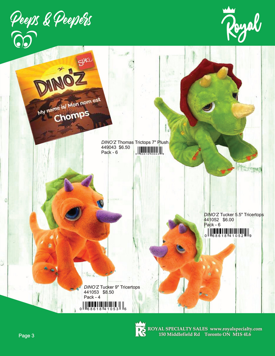 Royal Specialty Sales - plush catalogue - Page 4-5 - Created