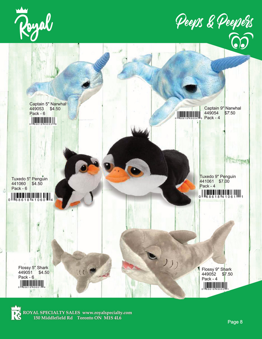 Royal Specialty Sales - plush catalogue - Page 10-11