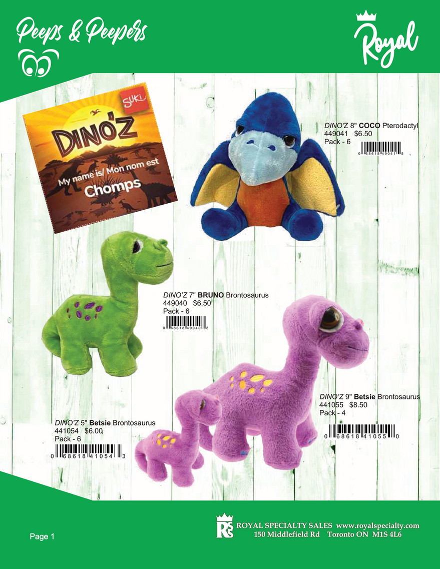 Royal Specialty Sales - plush catalogue - Page 4-5 - Created