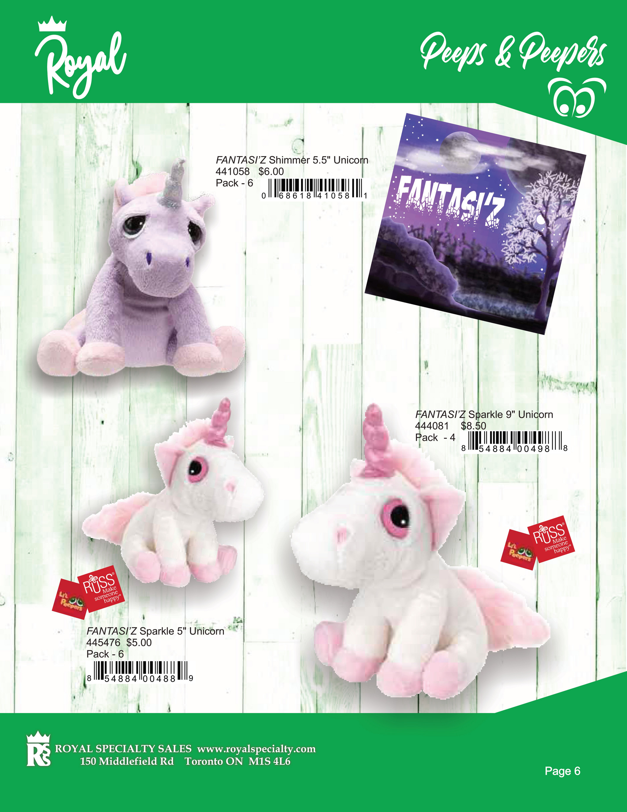 Royal Specialty Sales - plush catalogue - Page 18-19