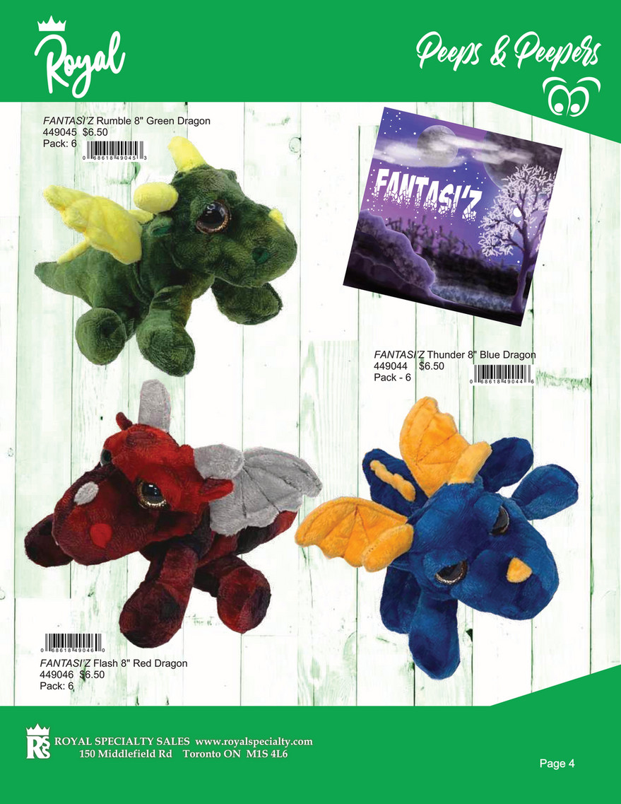weekendsトリコロールベアーブローチ Royal Specialty Sales - plush catalogue - Page 4-5 - Created