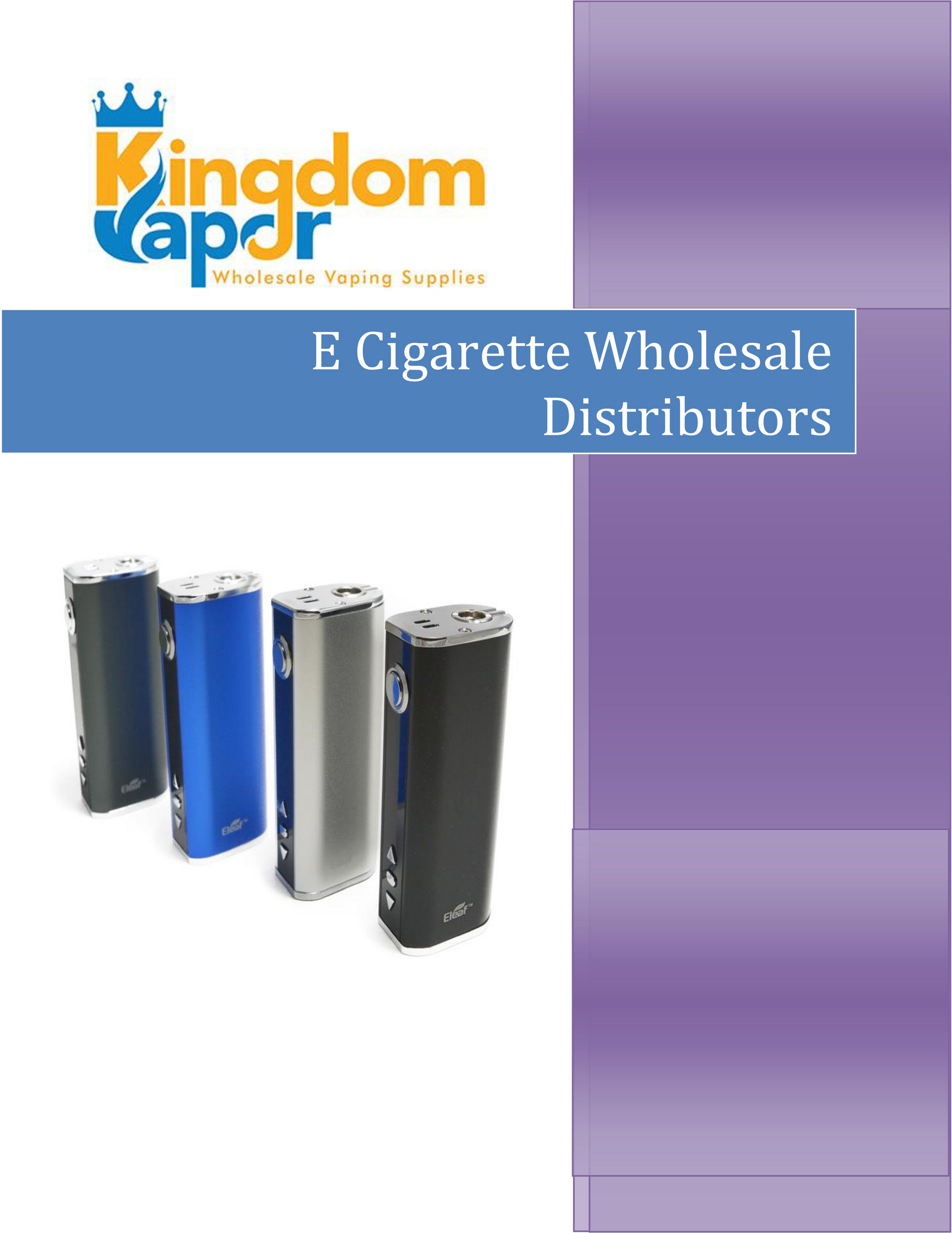 kingdomvapor E Cigarette Wholesale Distributors Page 1