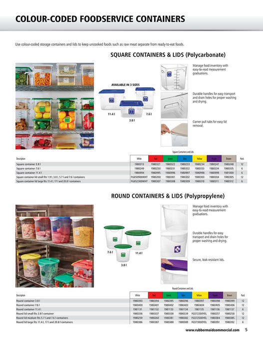 Vario - RCP Food and Beverage Brochure - Σελίδα 1 - Created with ...