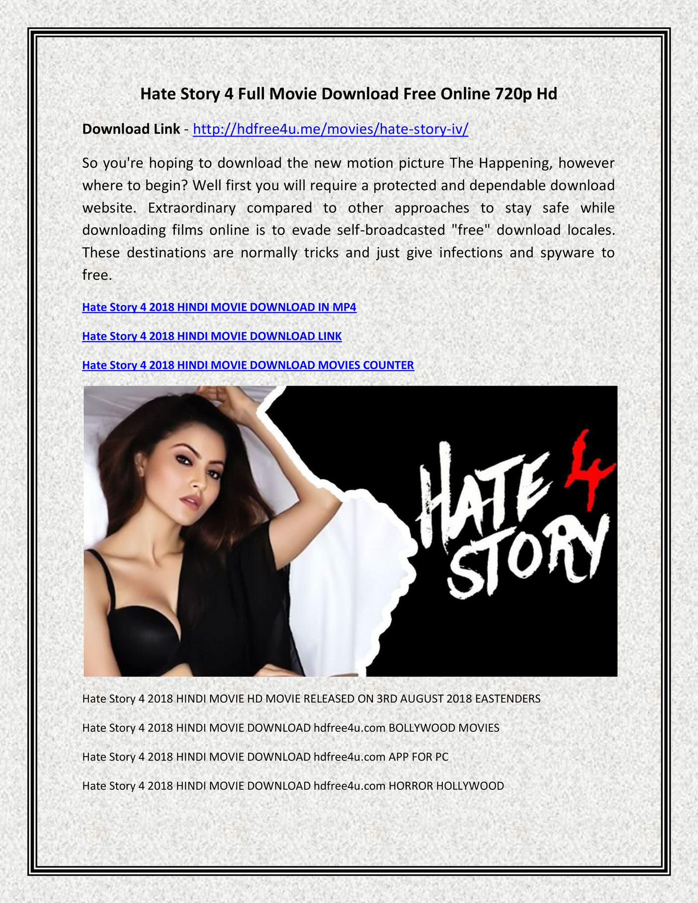 Hate story 2 full film download