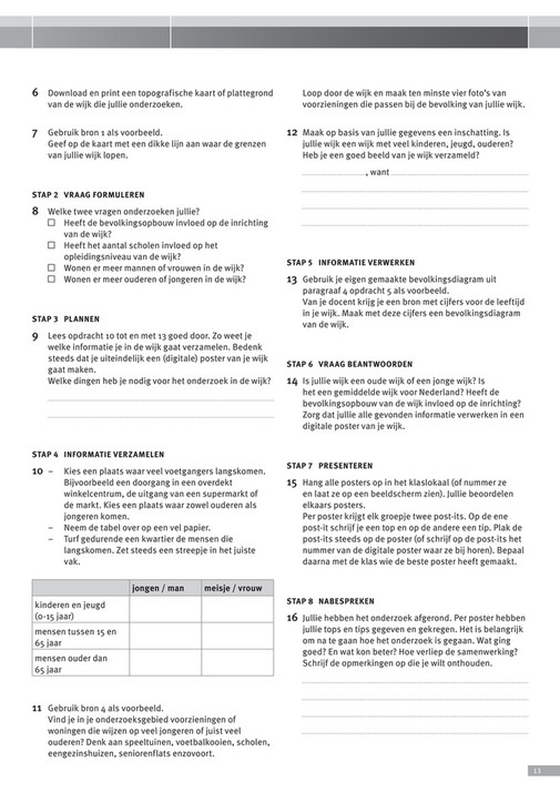 Malmberg 593564 Dwv 2vmbo Th Wb Bladerboek Pagina 14 15