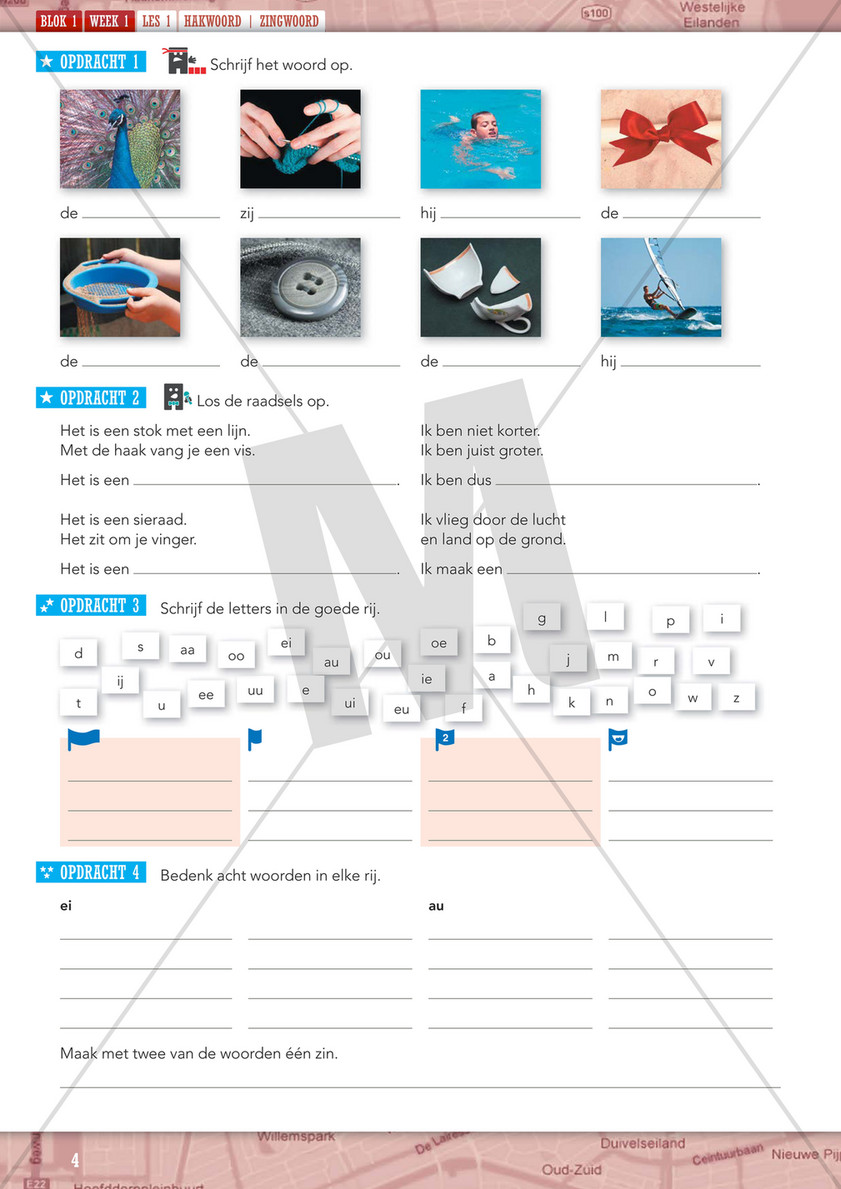Nieuw Malmberg - Staal Spelling Werkboek A Groep 6 blok 1 - Pagina 6-7 YJ-84