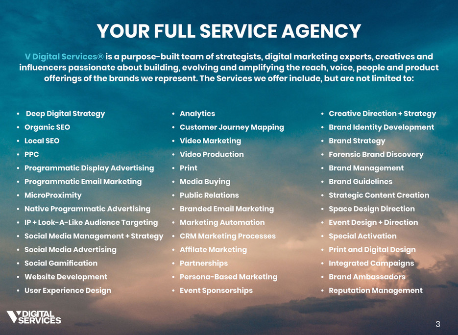 V Digital Services - Boost Product Overview - Page 3 - Created with ...