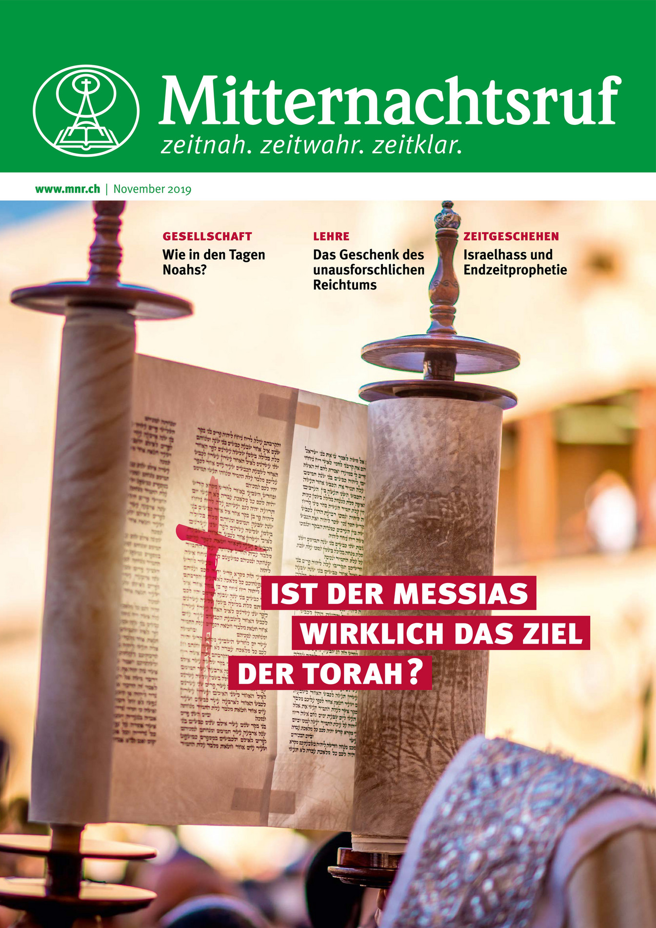 Missionswerk Mitternachtsruf MNR November 2019 Seite 1