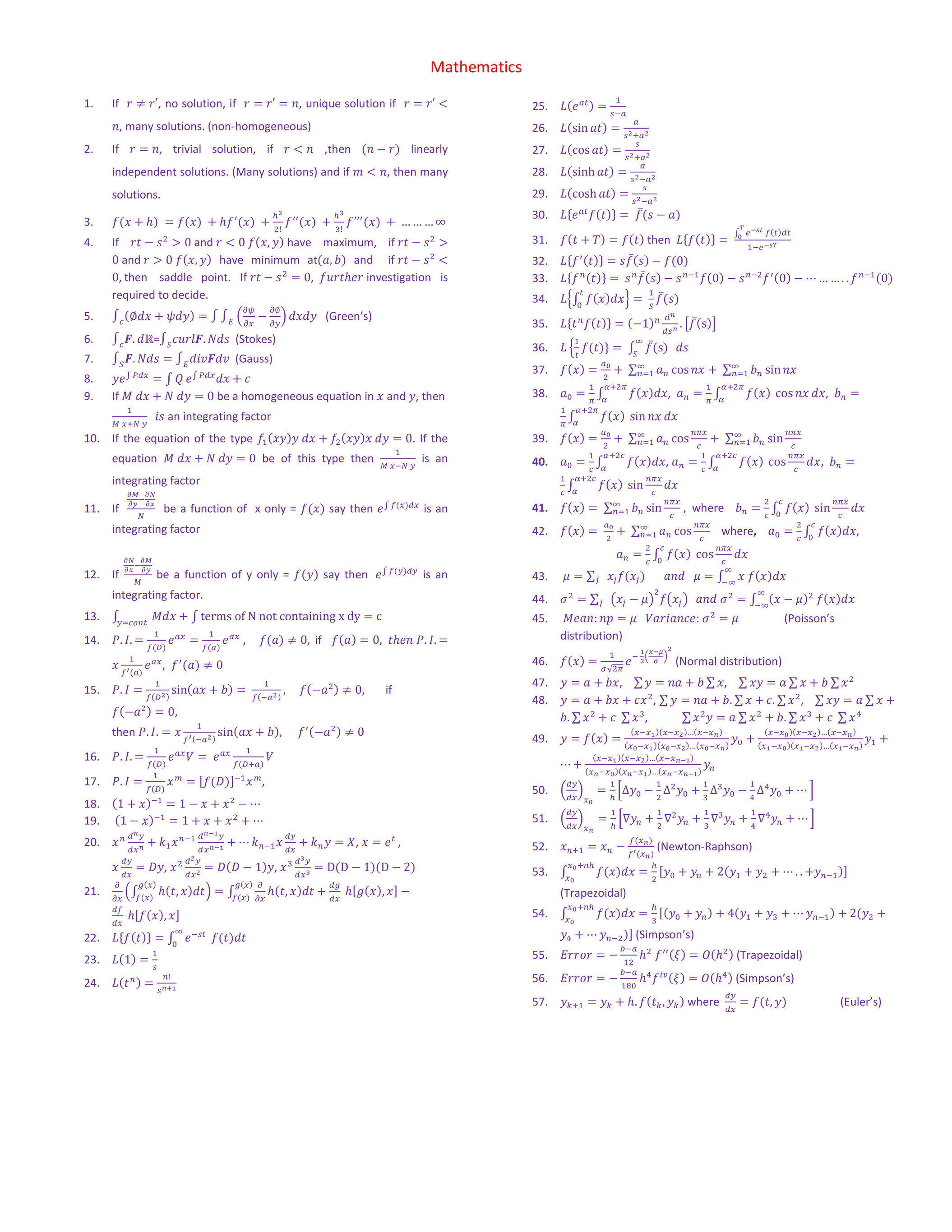 Civil Spot Engineering Formulas Page 4 5 Created With Publitas Com