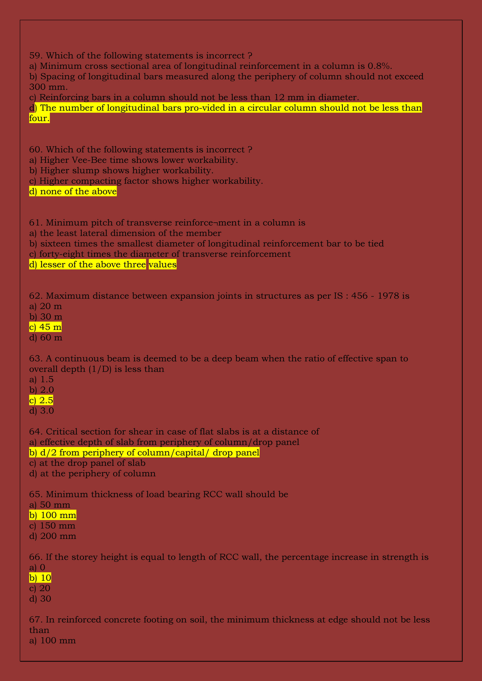 Civil Spot 1500 Mcqs With Answer Civil Engg Page 6 7 Created With Publitas Com