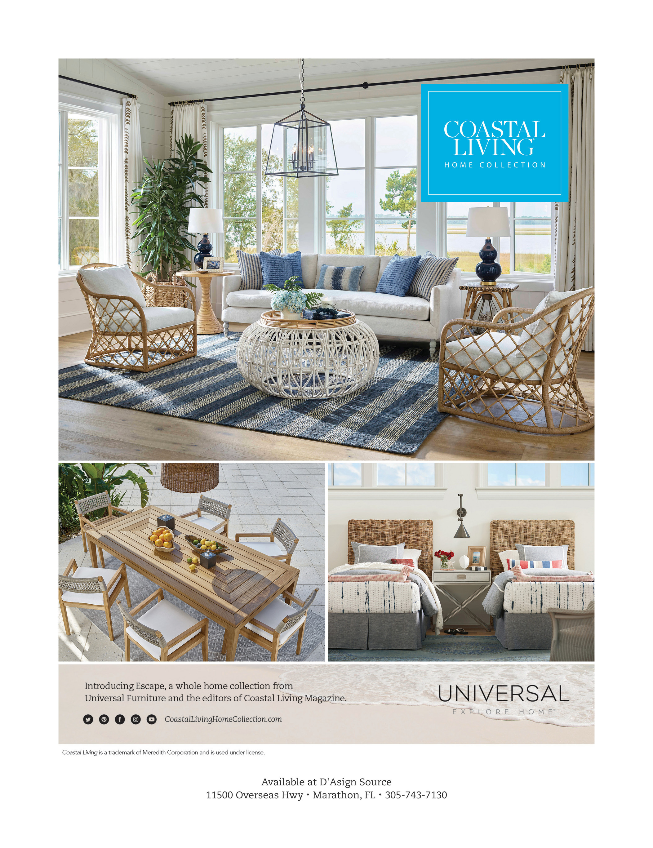 universal coastal living furniture collection on D Asign Source D Asign Times Magazine Volume 15 Page 1