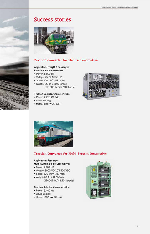 CAF Power & Automation - Traction and Propulsion systems for ...