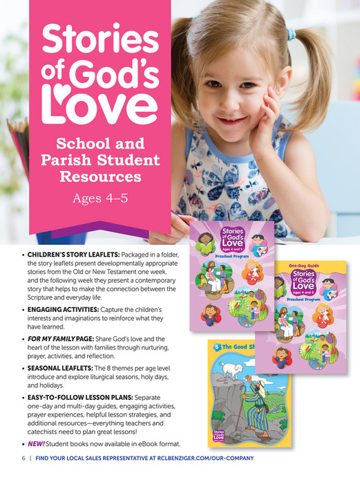 RCL Benziger - Stories of God's Love Product Brochure - Page 6-7 ...