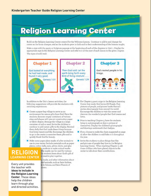 RCL Benziger - Blest Are We Faith in Action - Sampler - School - Page