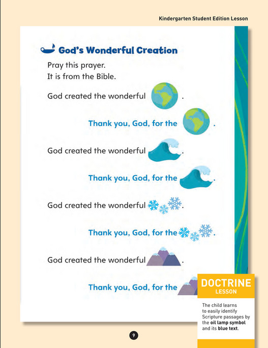 RCL Benziger - Blest Are We Faith in Action - Sampler - School - Page