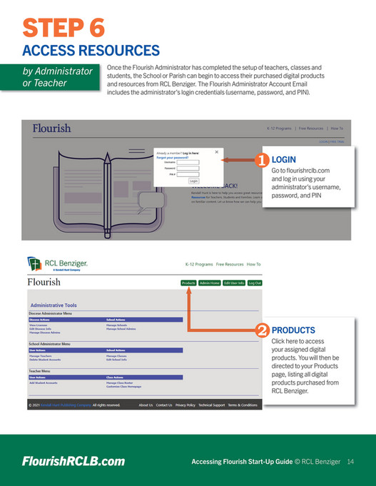 click academy - flourish Images High Quality Grahic RCL Benziger - Flourish Startup Guide - Page 14-15 - Created with ...