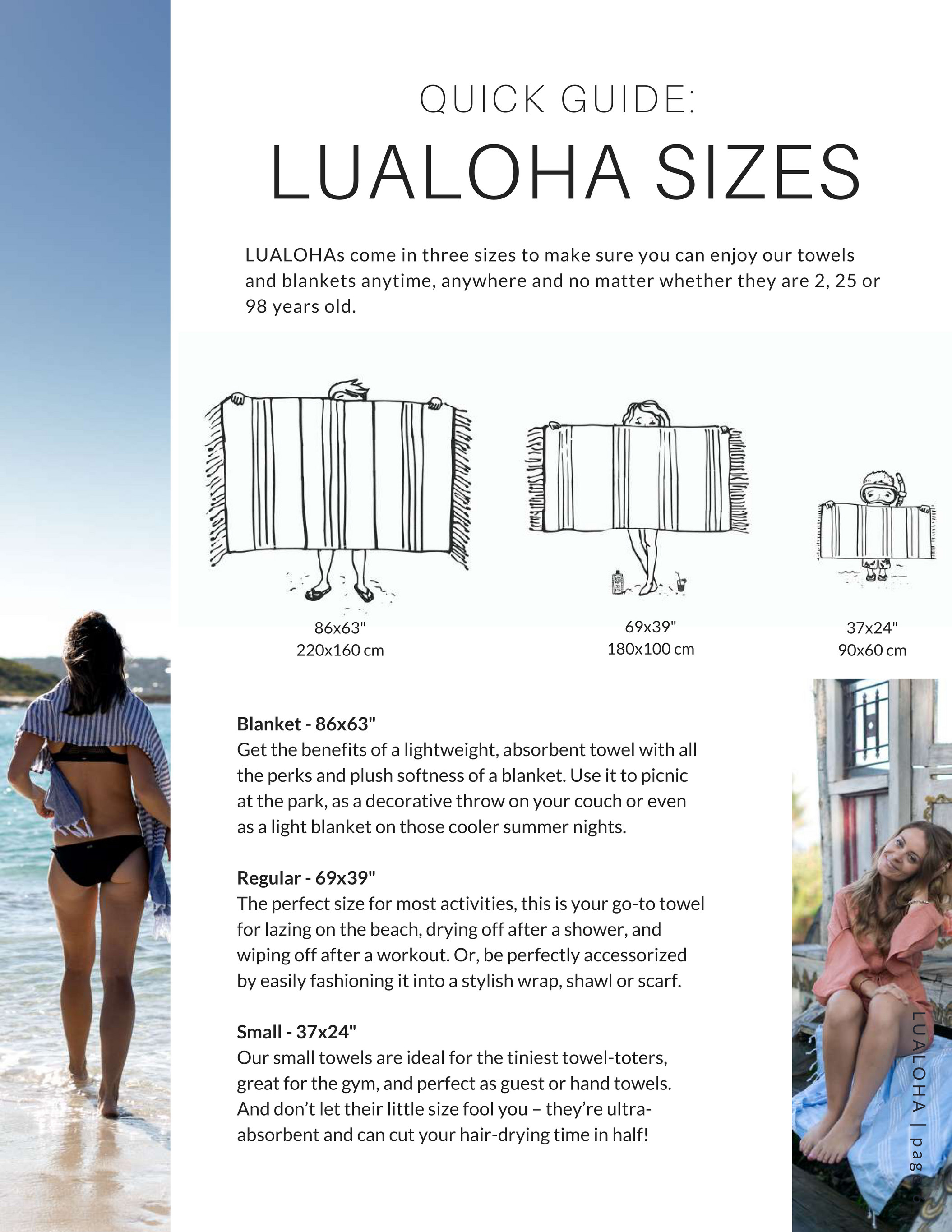 Lualoha towels discount