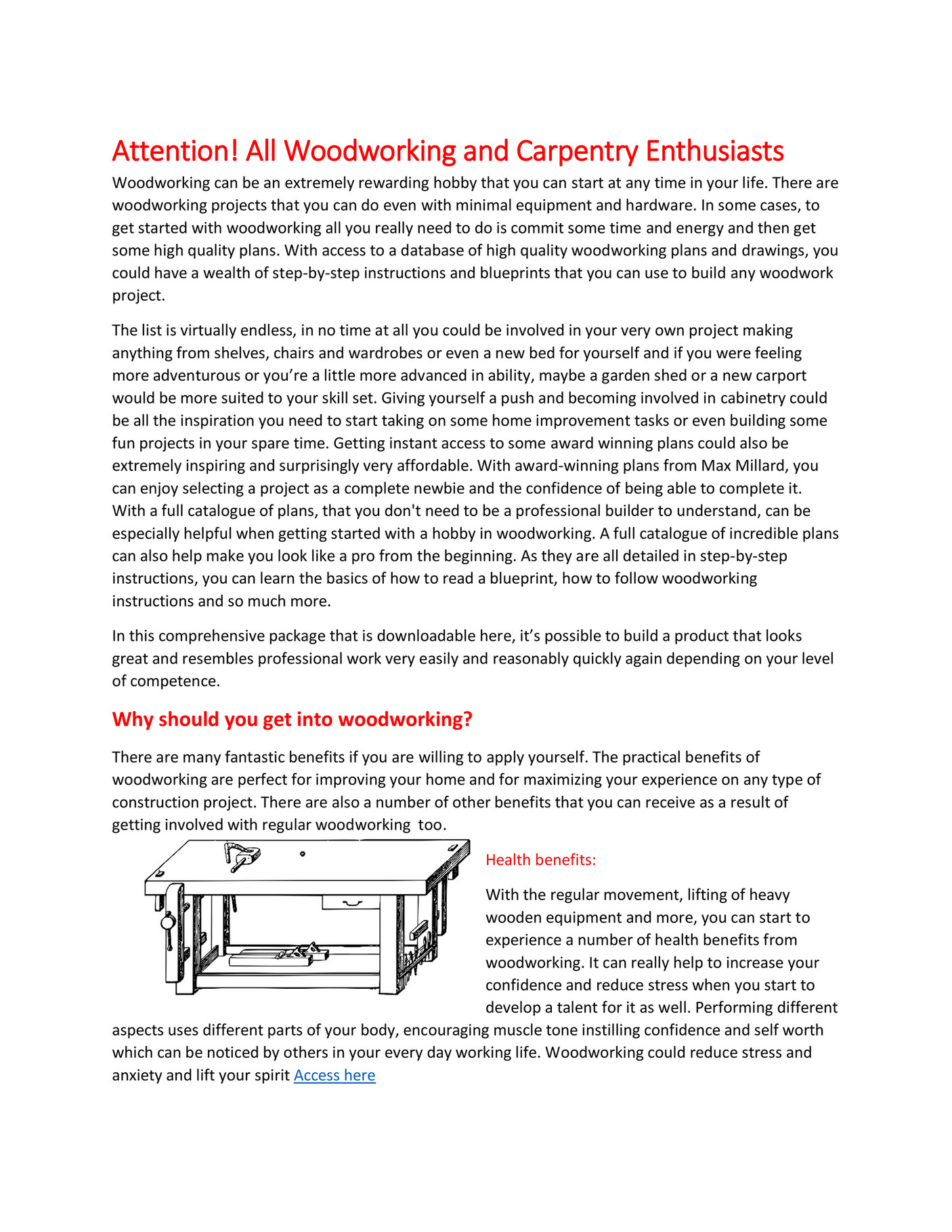 charleneminer - Attention! All Woodworking and Carpentry