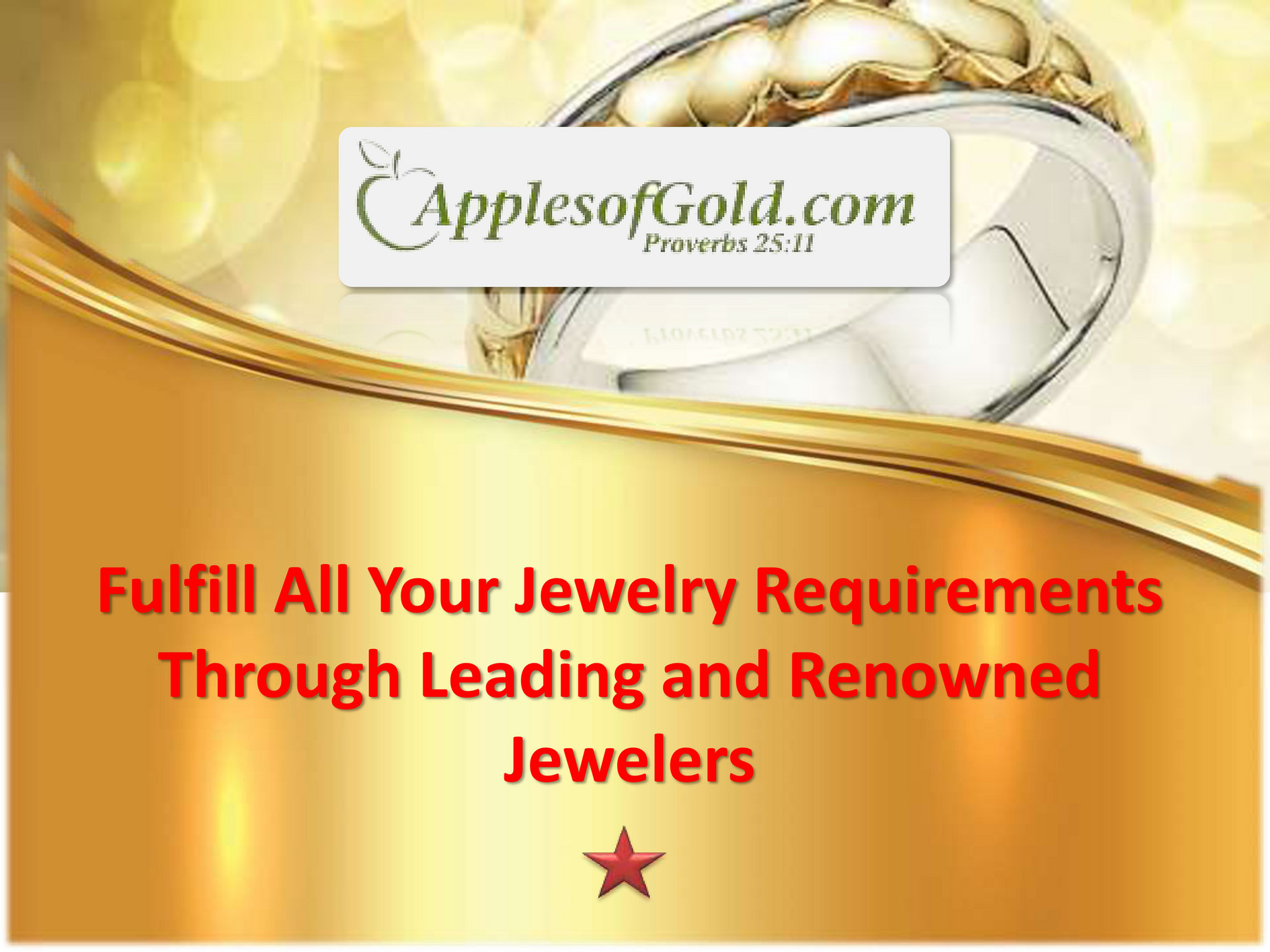 Apples Of Gold Jewelry Fulfill All Your Jewelry Requirements Page 1