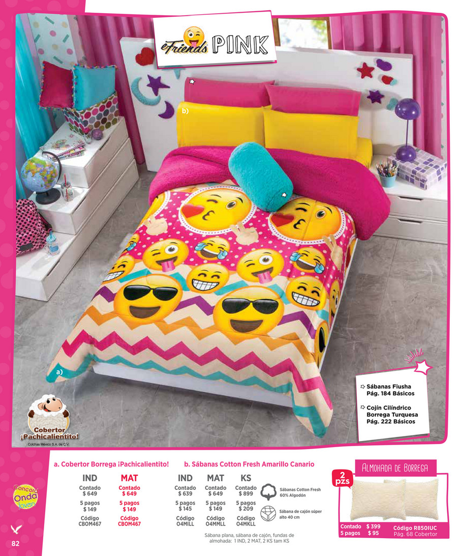 sábanas concord catálogo